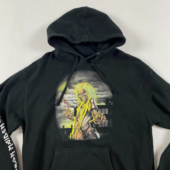 Iron Maiden Zero 2020 Hoodie Men's Medium Hooded Sweatshirt Killers - Picture 2 of 9